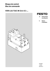 Festo VOFA-L26-T32C-M-G14-1C1 Serie Instrucciones De Utilizacion