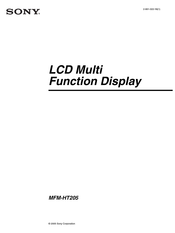 Sony MFM-HT205 Manual Del Usuario