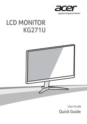 Acer KG271U Manual Del Usuario