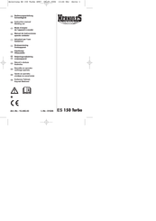 Hercules ES 150 Turbo Manual De Instrucciones