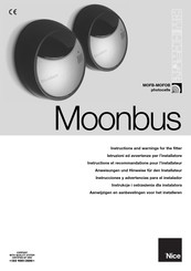 Nice Moonbus MOFB Manual Del Usuario