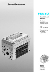 Festo CPV -GE-DN3-8 Serie Manual De Instrucciones