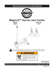 Omega MagicLift 25033 Manual Del Usuario