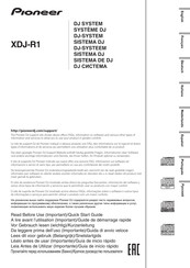 Pioneer XDJ-R1 Manual Del Usuario