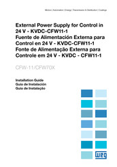 WEG KVDC-CFW11-1 Guia De Instalacion