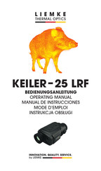 Liemke KEILER-25 LRF Manual De Instrucciones