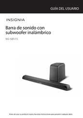 Insignia NS-SB515 Guia Del Usuario