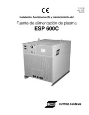 ESAB ESP-600C Instalación Funcionamiento Y Mantenimiento