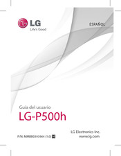 LG LG-P500h Guia Del Usuario