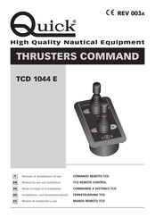 Quick TCD 1044 E Manual De Instalacion Y Uso