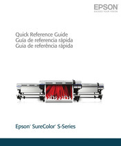 Epson SureColor S30675 Guía De Referencia Rápida