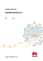 Huawei WATCH GT Manual De Instrucciones
