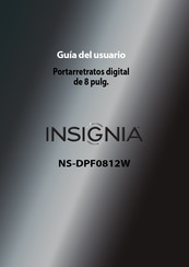 Insignia NS-DPF0812W Guia Del Usuario