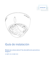 Avigilon 8.0MP-HD-DOME-180 Guia De Instalacion