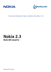 Nokia 2.3 Guia Del Usuario