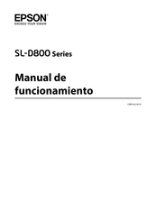 Epson SL-D800 Serie Manual De Funcionamiento