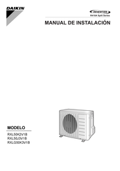 Daikin RXL50J3V1B Manual De Instalación