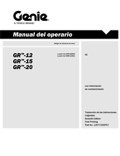 Terex Genie GR-15 Manual Del Operario