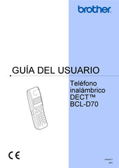 Brother DECT BCL-D70 Guia Del Usuario