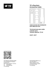 TE Connectivity IHVT Instrucciones De Instalación