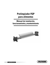 Flexco FGP Manual De Instalación, Funcionamiento Y Mantenimiento