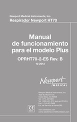 Newport Medical Instruments HT70 Manual De Funcionamiento