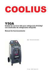 COOLIUS Y50A Manual De Funcionamiento