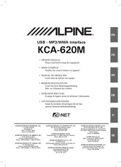 Alpine KCA-620M Manual De Operación