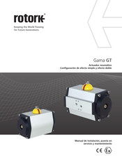 rotork PM-GT-005 Manual De Instalación, Puesta En Servicio Y Mantenimiento