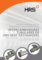 HRS SH Serie Manual De Instalación, Operación Y Mantenimiento