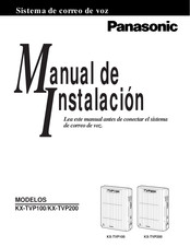 Panasonic KX-TVP100 Manual De Instalación