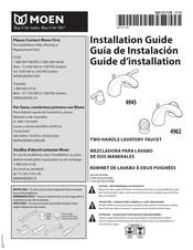 Moen 4945 Guia De Instalacion