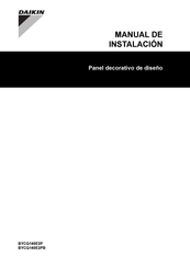 Daikin BYCQ140E2P Manual De Instalación