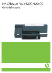 HP Officejet Pro K5400 Guia Del Usuario