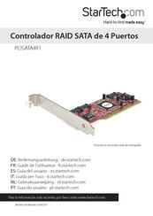 StarTech.com PCISATA4R1 Guia Del Usuario