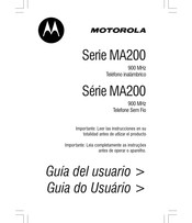 Motorola MA200 Serie Guia Del Usuario