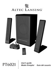 Altec Lansing PT6021 Guia Del Usuario