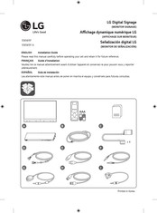 LG 55EW5F-A Guia De Instalacion