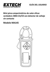 Extech Instruments MA145 Guia Del Usuario