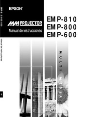 Epson EMP-600 Manual De Instrucciones