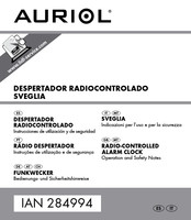 Auriol 284994 Instrucciones De Utilización Y De Seguridad