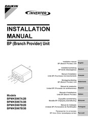 Daikin BPMKS967A2B Manual De Instalación