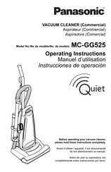 Panasonic MC-GG525 Instrucciones De Operación