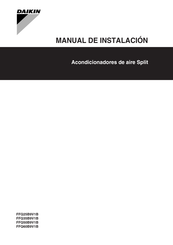 Daikin Split FFQ60B9V1B Manual De Instalación