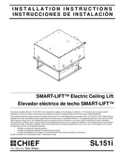 CHIEF SMART-LIFT SL151i Instrucciones De Instalación