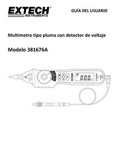 Extech Instruments 381676A Guia Del Usuario