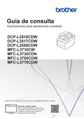 Brother DCP-L3510CDW Guía De Consulta