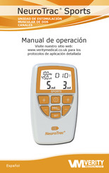 Verity Medical NeuroTrac Sports Manual De Operación