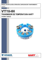 Hart VIVACE VTT10-HH Manual De Instalación, Operación, Configuración Y Mantenimiento