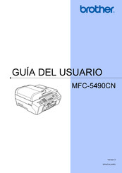 Brother MFC-5490CN Guia Del Usuario